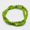 Synthetic Turquoise Beads Strands X-TURQ-G108-4x4mm-01-2