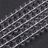 Synthetic Quartz Crystal Beads Strands X-GSR14mmA039-1-2
