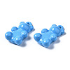 Spray Painted Alloy Pendants PALLOY-Q436-001C-NR-2
