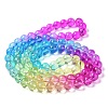 Baking Paint Transparent Glass Beads X1-DGLA-M001-10mm-03-2