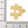 Ion Plating(IP) 304 Stainless Steel Pendants STAS-B056-19G-3