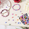 550Pcs 11 Colors Opaque Acrylic Beads SACR-PA0001-05-3