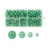 340Pcs 4 Sizes Natural Green Aventurine Beads G-LS0001-23-1