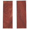 Unfinished Sandalwood for Knife Handle Crafts WOOD-WH0036-07-1