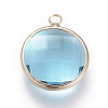 Glass Pendants GLAA-S114-C-06-1
