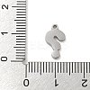 304 Stainless Steel Pendants STAS-M069-02F-P-3