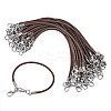 30Pcs Korean Waxed Polyester Cord Bracelet Making YC-TADJ0001-02C-1
