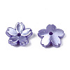 100Pcs Acrylic Imitation Pearl Beads OACR-FP0001-34-5