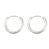 Brass Hoop Earrings EJEW-F378-02S-2