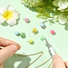 8Pcs 8 Styles Electroplate Alloy Charms FIND-CJ0005-49-5