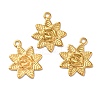 Ion Plating(IP) 304 Stainless Steel Pendants STAS-D174-01G-1