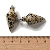 Natural & Synthetic Mixed Gemstone Pendants G-Z055-02P-4