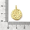 Brass with Enamel Pendants KK-D295-31G-04-2