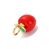 Brass Enamel Charms KK-Q098-33G-A-2