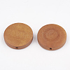 Natural Pear Wood Beads X-WOOD-T009-2.0cm-04-2