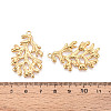 304 Stainless Steel Imitation Coral Pendants STAS-T069-41G-3