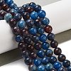 Natural Blue Opal Beads Strands G-H045-A02-8MM-01-1