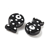 Baking Paint Glass Enamel Beads LAMP-D303-04K-2