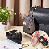 WADORN 2Pcs 2 Colors PU Leather Mini Coin Bag for Women KEYC-WR0001-45A-4
