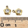 Ion Plating(IP) 304 Stainless Steel Charms STAS-Q254-31G-3