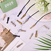 15Pcs 5 Colors Alloy Pendants Findings FIND-CA0009-93-4
