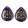Natural Amethyst Pendants G-T122-72E-2
