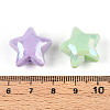 UV Plating Opaque Acrylic Beads OACR-N143-10-3