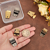6Pcs 3 Colors Zinc Alloy Bolo Tie Slider Clasps FIND-PH0023-92A-5