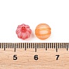 Frosted Transparent Acrylic Pumpkin Beads FIND-B065-05A-3