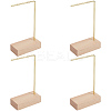 Wood with Iron Earring Displays ODIS-WH20011-002G-5