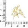 Alloy Pendants with Rhinestone PALLOY-R151-55G-3
