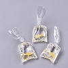 Goldfish Water Bag Resin Pendants DIY-WH0121-44B-1