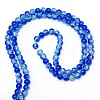 Baking Paint Crackle Glass Bead Strands CCG-S001-6mm-16-2
