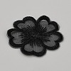 Organza Embroidery Sew on Appliques PATC-WH0008-61F-2