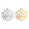 12Pcs 2 Colors 201 Stainless Steel Pendants STAS-BC0002-70-1