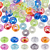 Transparent Acrylic Large Hole Beads MACR-SC0001-33-1