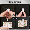 Rectangle Acrylic Clips FIND-WH20008-40B-5