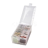24 Cards 24 Colors 6-Ply Polyester Embroidery Floss OCOR-K006-C04-2