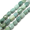 Natural Amazonite Crystal Beads Strands G-R425-15-1