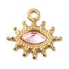 Real 18K Gold Plated 304 Stainless Steel Pendants STAS-A084-19G-02-1