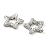 Star Shape Polymer Clay Rhinestone Beads CLAY-NH0001-06M-2