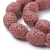 Natural Lava Rock Beads Strands G-F671-03A-07-3