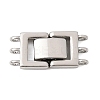 Brass Fold Over Clasps KK-Z150-20P-01-1
