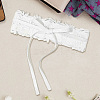 Imitation Leather Flower Lace Wide Chain Belts AJEW-WH20077-032B-4