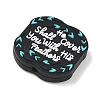 Inspirational Silicone Beads SL-CBAF318-C01-2