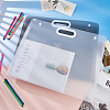 2Pcs 2 Styles PP Plastic Documents Pockets AJEW-FH0005-86B-5