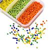 6000Pcs 5 Colors Glass Seed Beads SEED-YW0001-15B-4