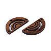 Natural Walnut Wood Chandelier Components Links LS-X-WOOD-N011-001-3