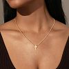 Cross Stainless Steel Pendant Necklaces FS-WG7D720-02-2