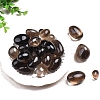 Natural Smoky Quartz Oval Palm Stone Reiki Polished Healing Pocket Worry Stone PW-WGB8A83-01-4